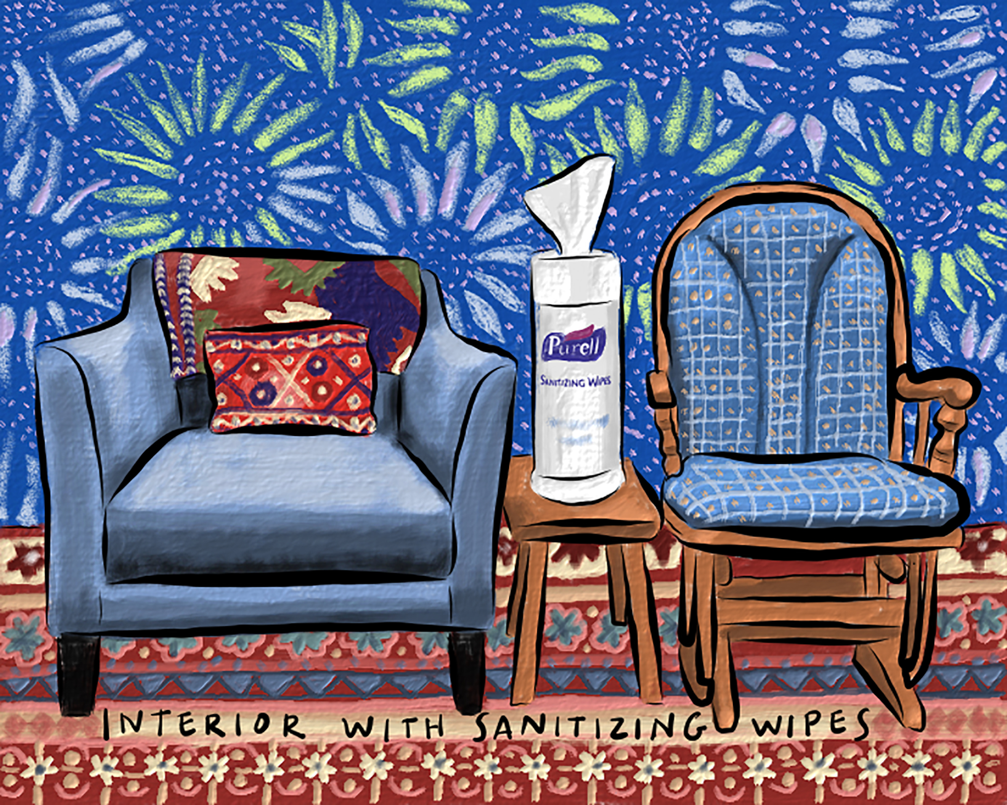 Still life hand wipes